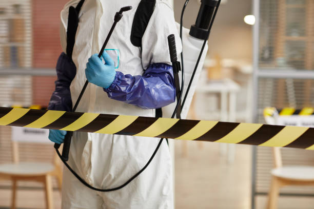 Professional Biohazard technician working in Victor, ID